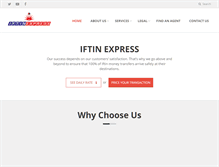 Tablet Screenshot of iftinuk.com